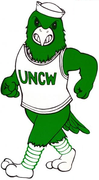 NC-Wilmington Seahawk 1986-1991 Primary Logo diy DTF decal sticker